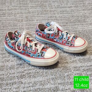 Converse boy girl Chuck 70 Frozen Treats sneakers shoes size 11 child A00519F